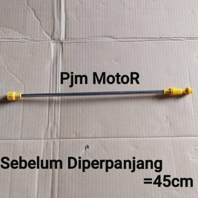 >>>>>] Stik Pipa Pompa semprot Hama Elektrik Baterai Aki 12 Volt 16Liter