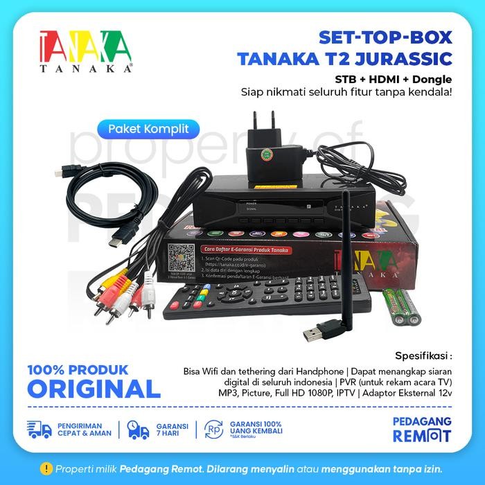 Project - Set Top Box Tanaka T2 New Dvb T2 / Stb Tanaka T2 New Full Hd 1080P