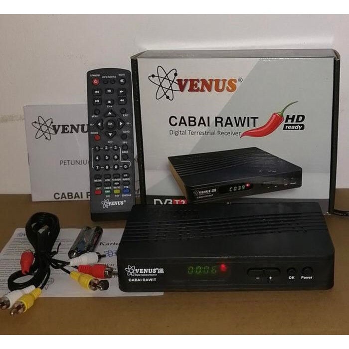 Project - Venus Cabai Rawit Stop Box Tv Digital Dvb T2 Dvbt2 Venus Cabe Rawit