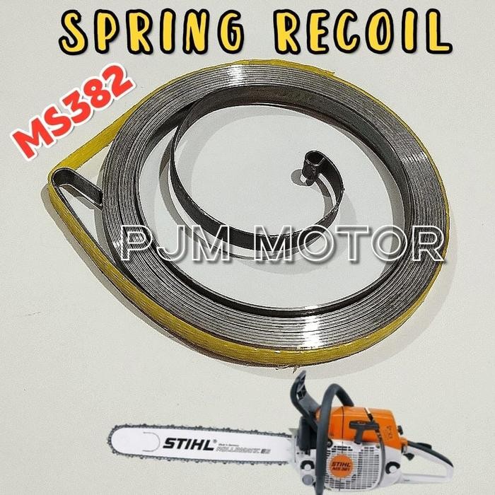 populer] Ms382 Per engkol spring recoil starter mesin chainsaw sthil senso sinso sthil ms 382