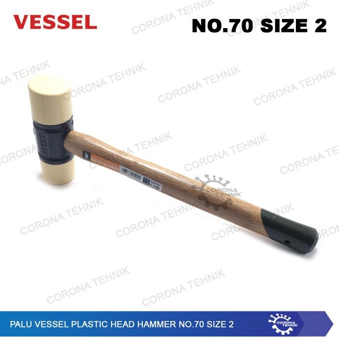 Palu Vessel Plastic Head Hammer No.70 Size 2