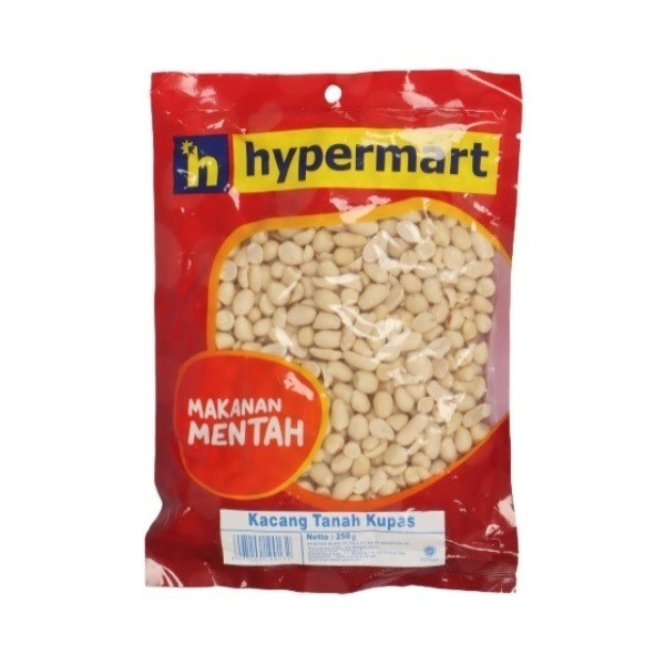

HYPERMART KACANG TANAH KUPAS 250 GR