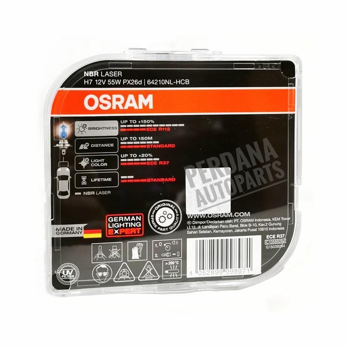 Bohlam Chevrolet Captiva - Osram H7 Nbr Unlimited