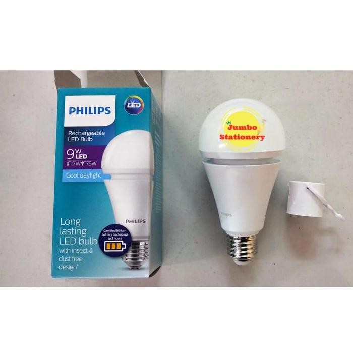 [Allthebest] Lampu LED Emergency PHILIPS. Lampu Anti Mati Listrik. Lampu Darurat 9W