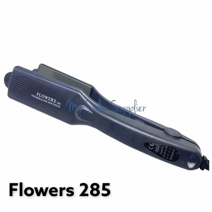 PROMO Catok Rambut Tourmaline Ion Ozone Flowers 285