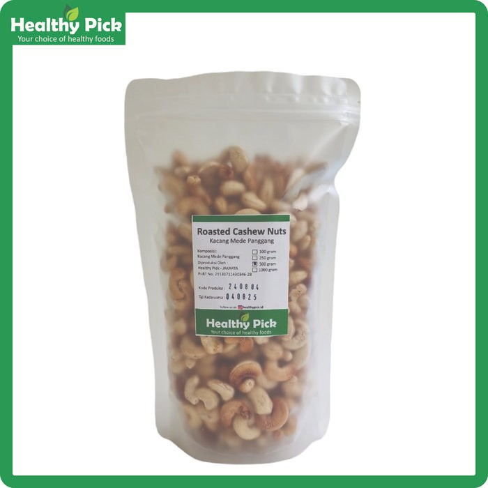 

Roasted Cashew Nuts (Kacang Mede Panggang) 250gr - Healthy Pick best seller