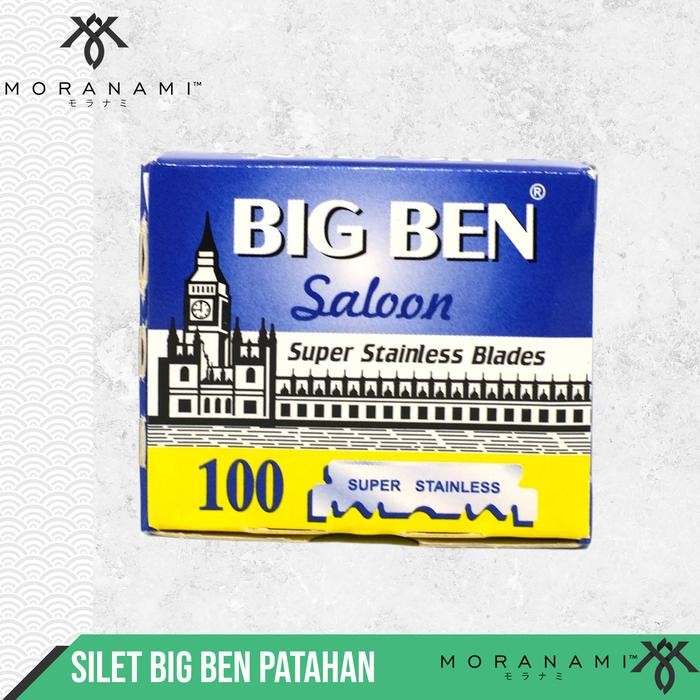 Silet Big Ben Silet Cukur Jenggot Cukur Rambut Pisau Silet Patahan