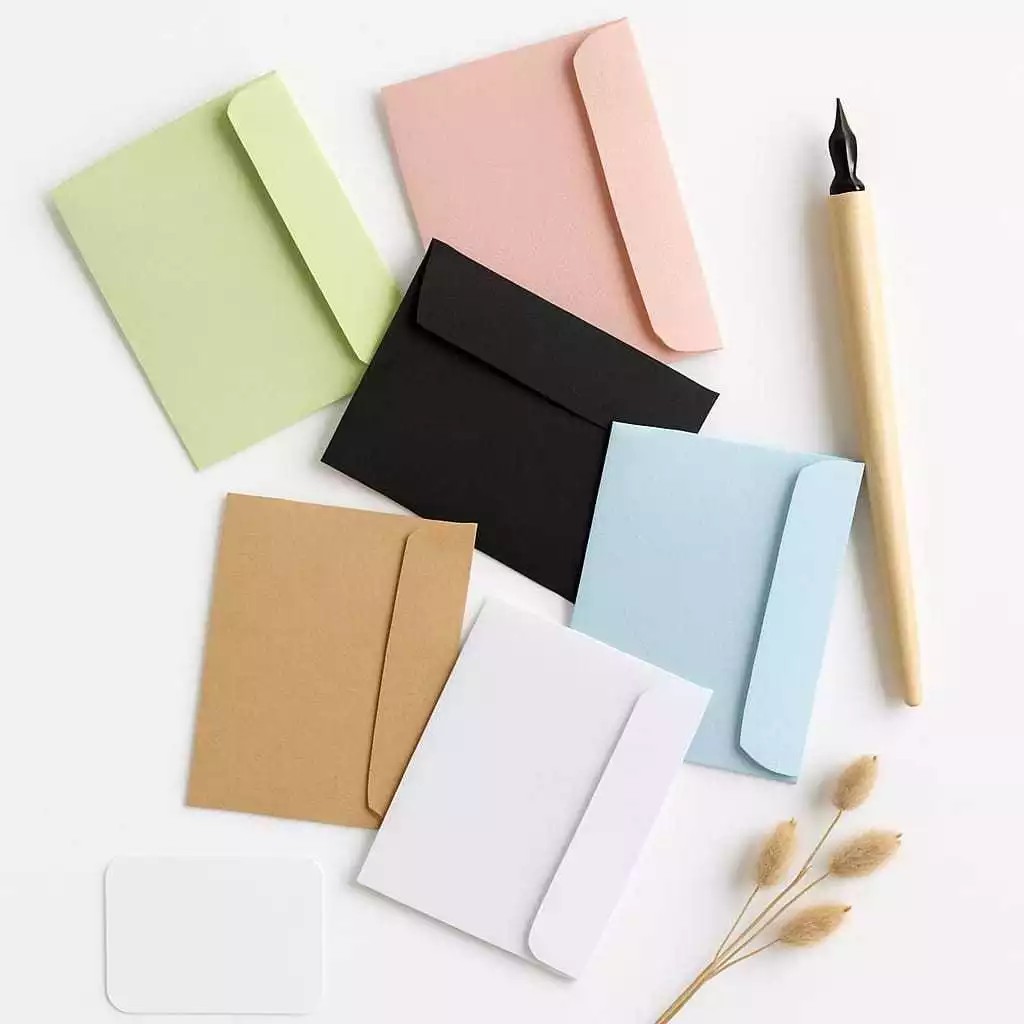 

Amplop Aesthetic Berbagai Ukuran A5, A6, A7, 6x8cm Harga Terjangkau dan Berbagai Warna