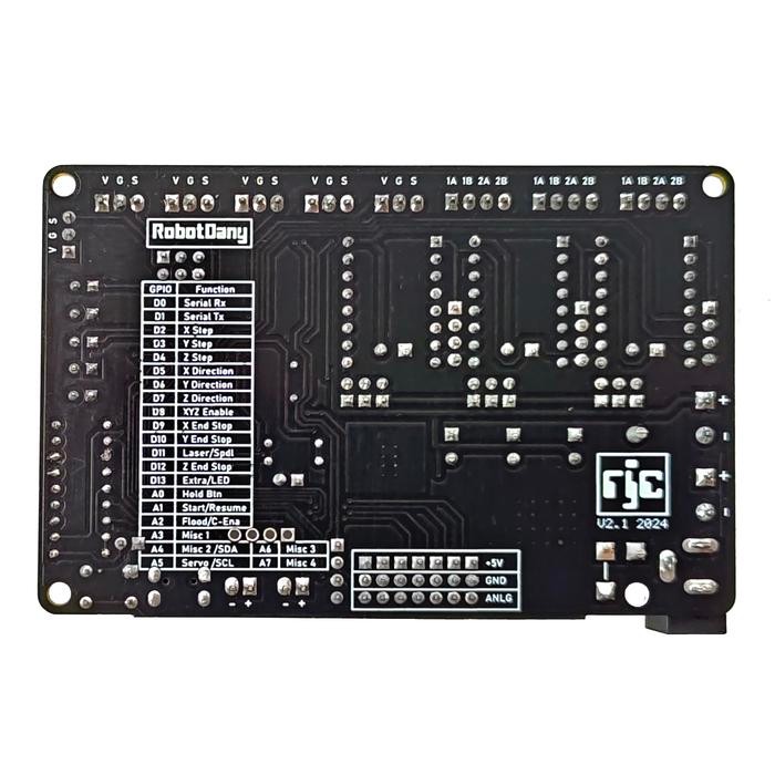 Rjc Dlc V2.1 Cnc Gbrl Controller For Cnc Router Laser Cutting Engrave Cnc 3018 Gerber