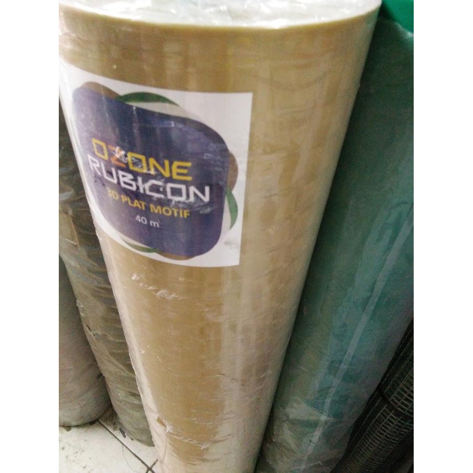 PLASTIK TUTUP PAGAR 3 DIMENSI WARNA EMAS/ FIBER TUTUP PAGAR