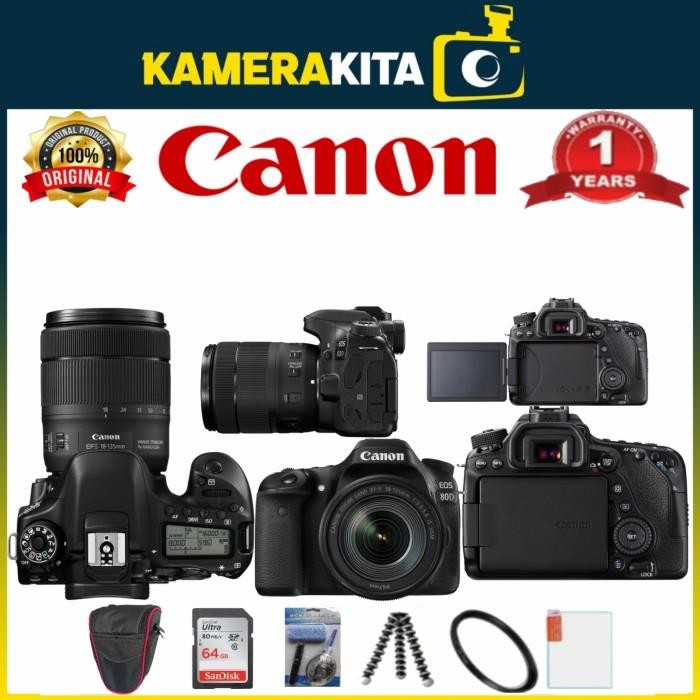 (Expert) CANON EOS 80D KIT 18-135MM IS USM NANO / CANON EOS 80D KIT 18-135MM