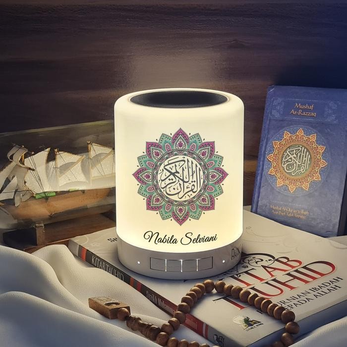 (Expert) SPEAKER ALQURAN LAMPU LED REMOTE SPEKER NGAJI