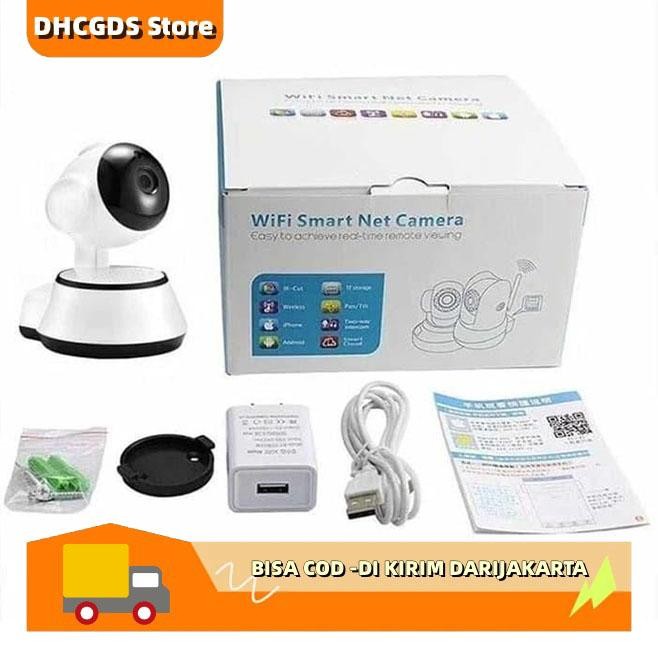 KAMERA CCTV MINI SAMBUNG KE HP V380 Q6 HD1080P Wireless Mini IP CCTV - cctv mini sambung ke hp -