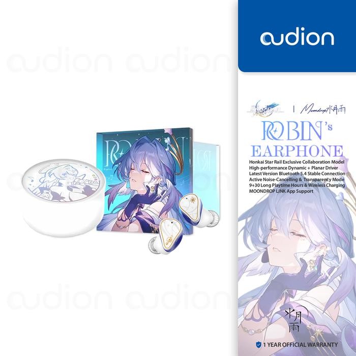 Honkai Star Rail x Moondrop ROBIN / Robin's Earphones Bluetooth 5.4 True Wireless TWS