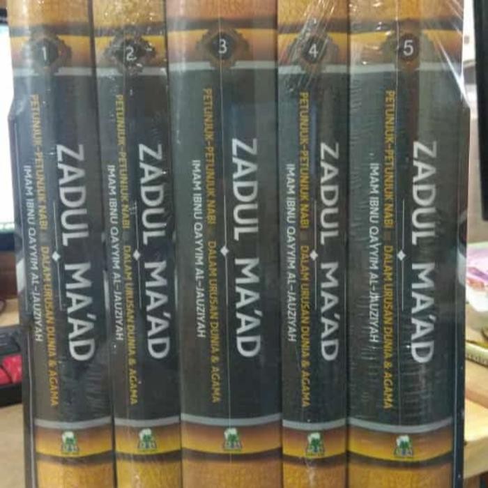 BUKU ZADUL MAAD LENGKAP ZADUL MA AD ZADUL MA'AD 5 JILID SET DARUL HAQ