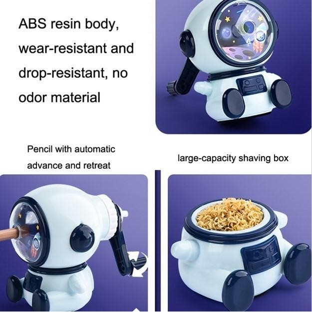 

FLASH SALE SERUTAN ASTRONOT - RAUTAN MEJA ASAHAN PUTAR PENSIL SHARPENER UNIK LUCU STATIONERY