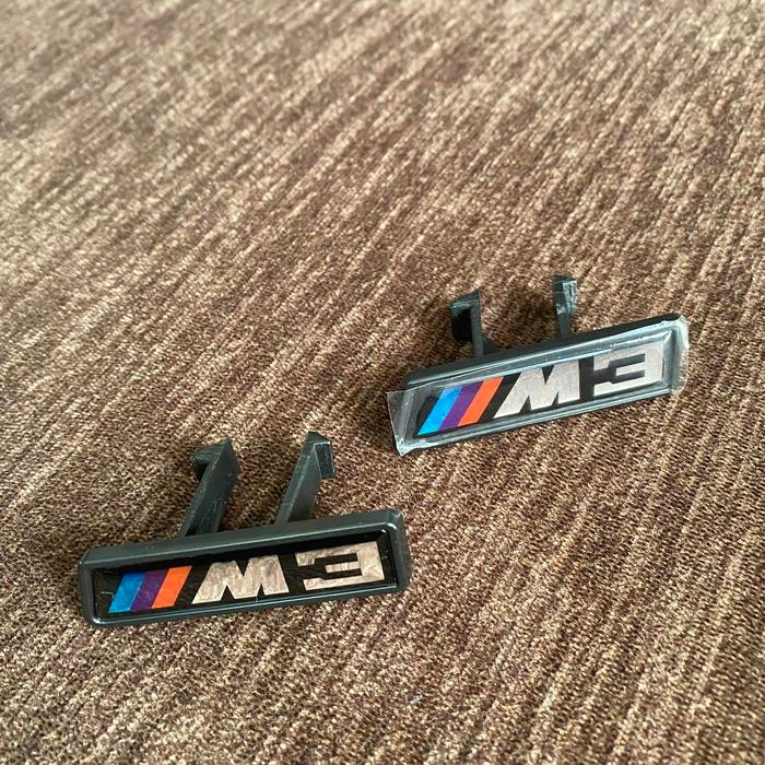Emblem Grill M3 Bmw E36 E46 E90 F30 Aftermarket Terbaru