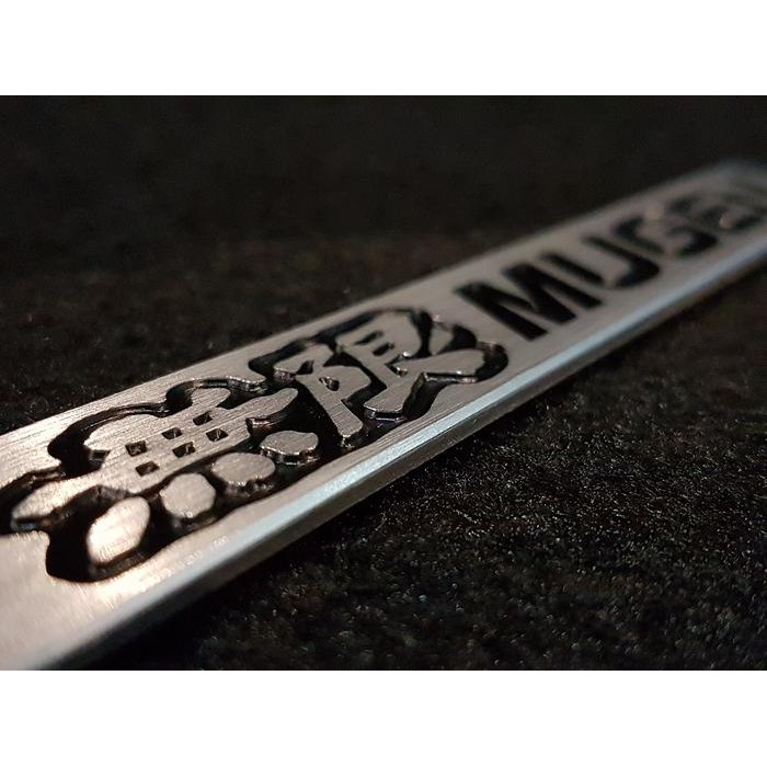 Emblem Metal Plate Mugen Large / Emblem Mugen Original Mugen Japan Terbaru