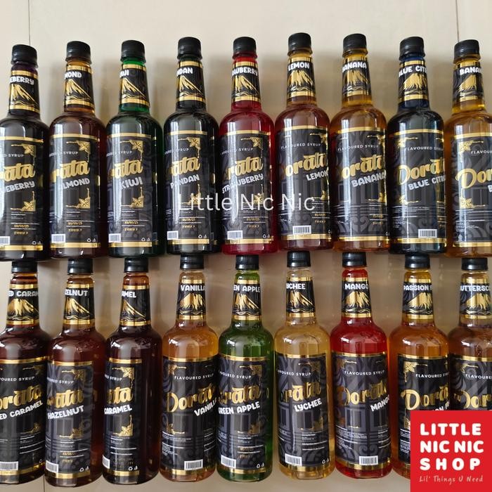 

Dorata Flavoured Syrup All Variant Sirup Cafe Gratis Ongkir