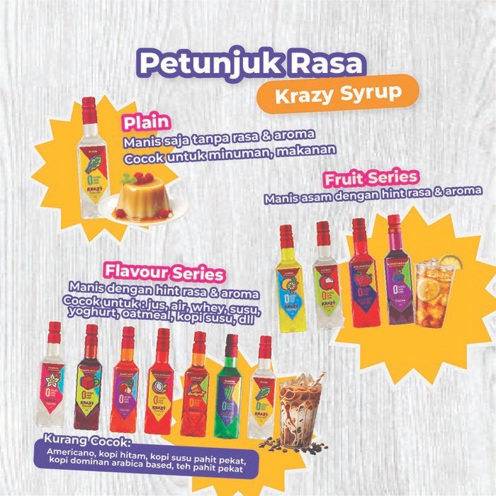

Krazy Stevia Syrup 0 Kalori Paket Sample 30 Mlx12 Pcs Sirup Cair Minuman Diabetes Keto Gratis Ongkir