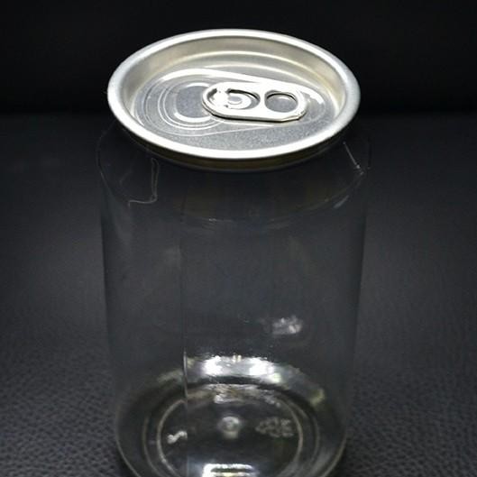 (Allthebest) Botol Plastik PET Can 330ml Kaleng Segel Alumunium Minuman Cafe