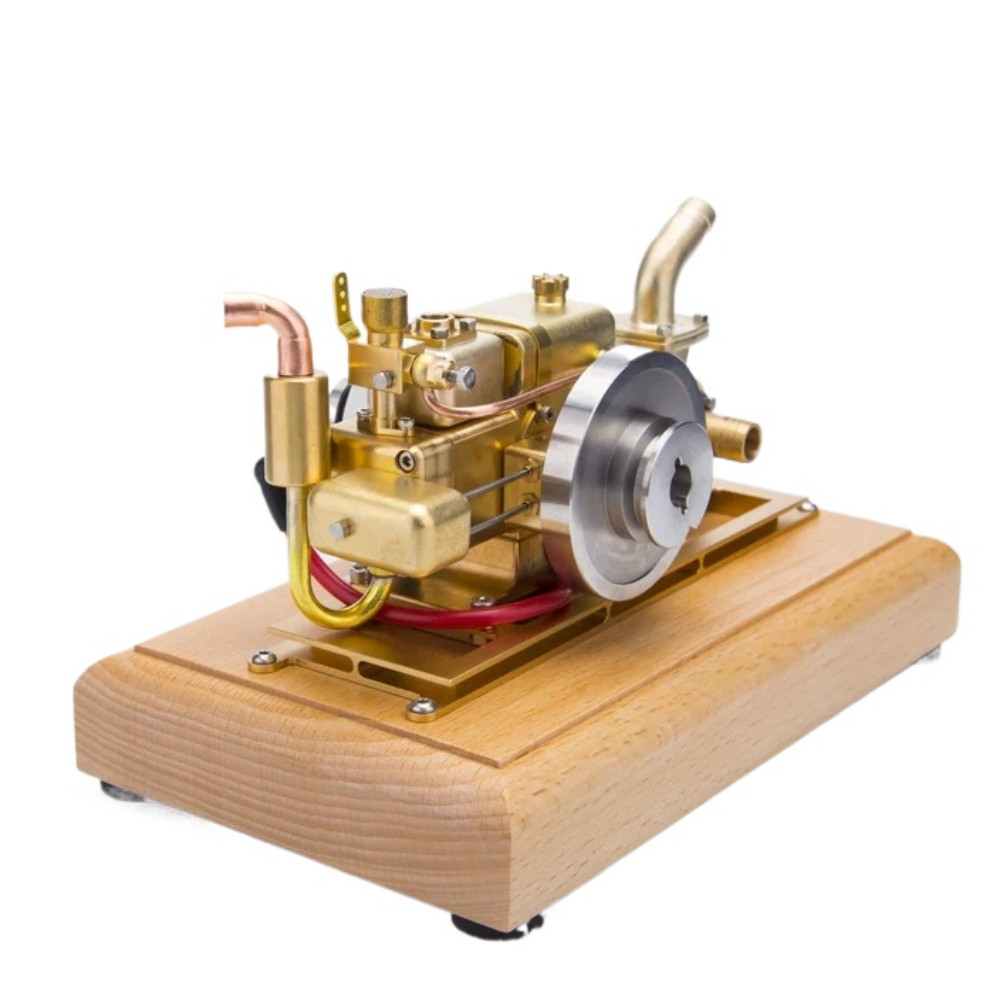 BEST SELLER 1.6cc 4-stroke Mini  M12-P70 Retro Water-cooled Gasoline Engine Model Toy Ornament Can B