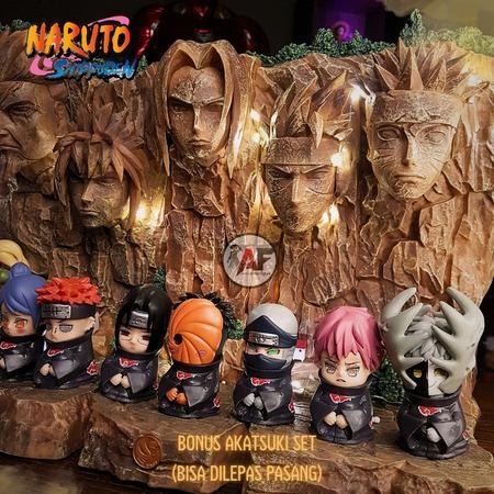 Patung Naruto Hokage Konoha Dinding Batu / Patung Naruto Untuk Pajangan