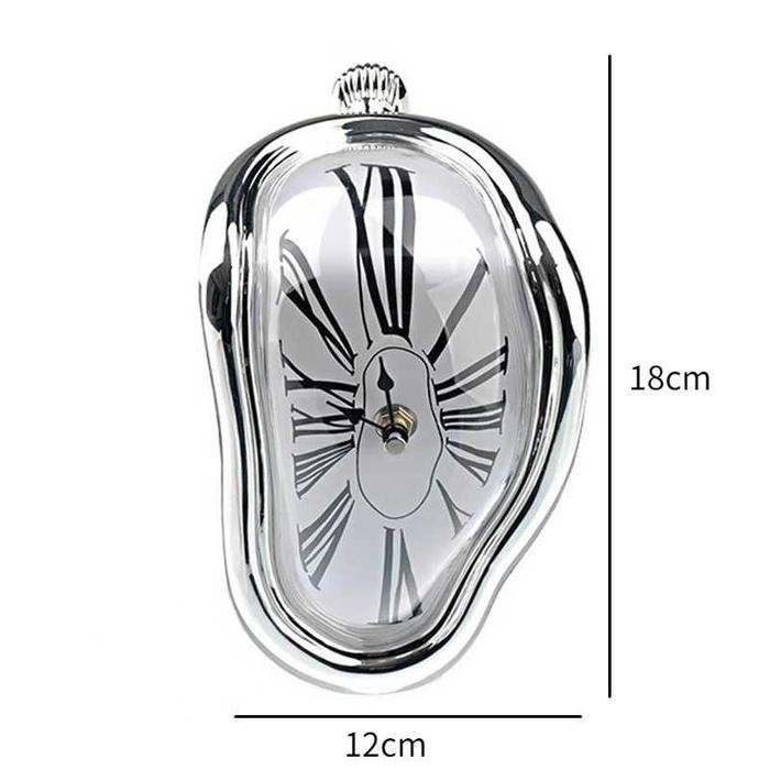 Jam Dinding Jam Meja Model Leleh Salvador Dali Melted Clock Surrealis