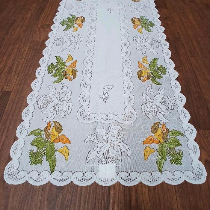 mit taplak meja ruang tamu minimalis taplak meja tamu rajut