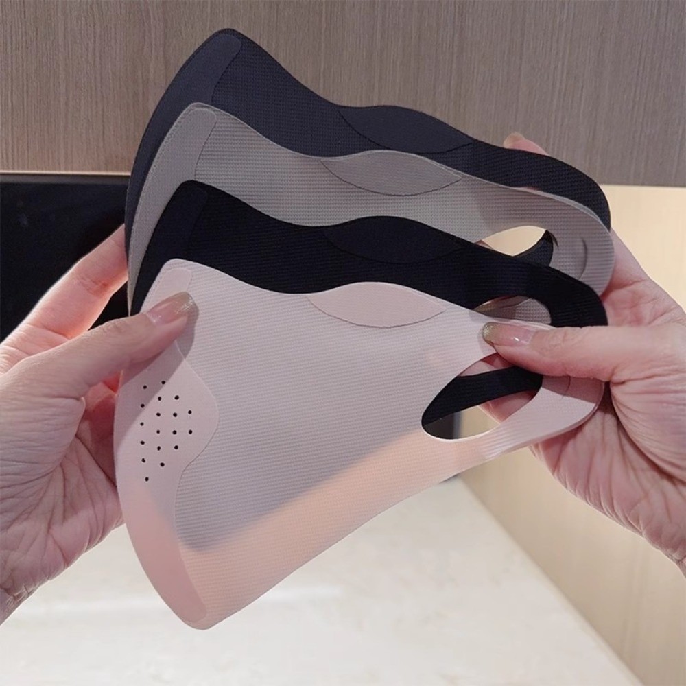 Sunscreen Face Mask Summer Anti-UV UPF50+ Ice Silk Face Cover Dustproof Riding Hiking Mask