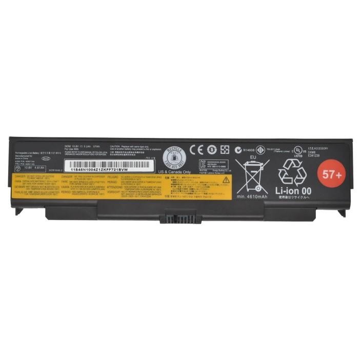 Baterai Laptop Thinkpad W540 T540P L440 T440P L540 57+