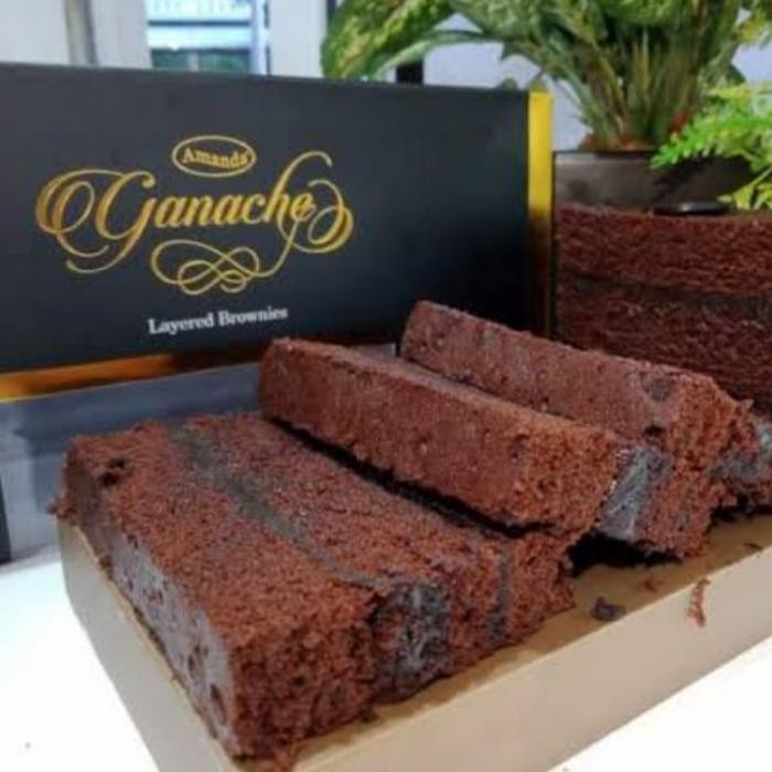 PREMIUM Brownies Kukus Amanda Ganache
