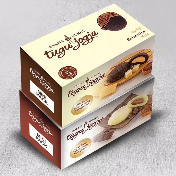 PREMIUM Paket D Bakpia Kukus Tugu Jogja Mini Pack
