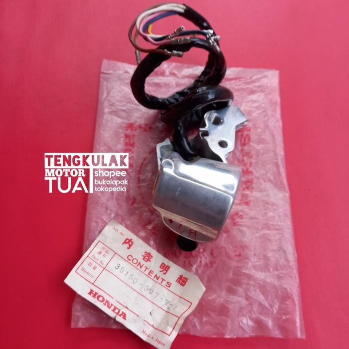 Saklar Holder Kanan Rem Gas Luar Original Cb100 Cb125 Cg125 Cg110
