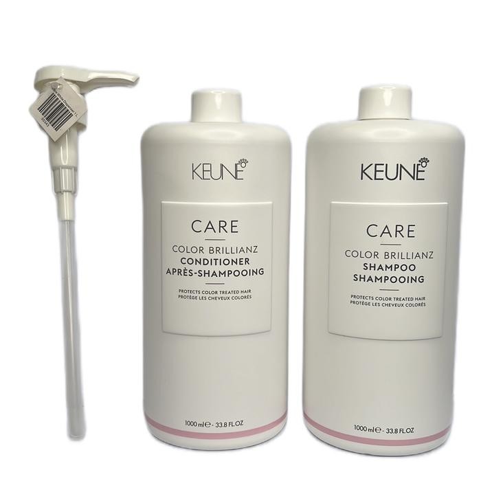 Keune Care Color Brillianz Shampoo / Conditioner 1000ml Haircare Membersihkan