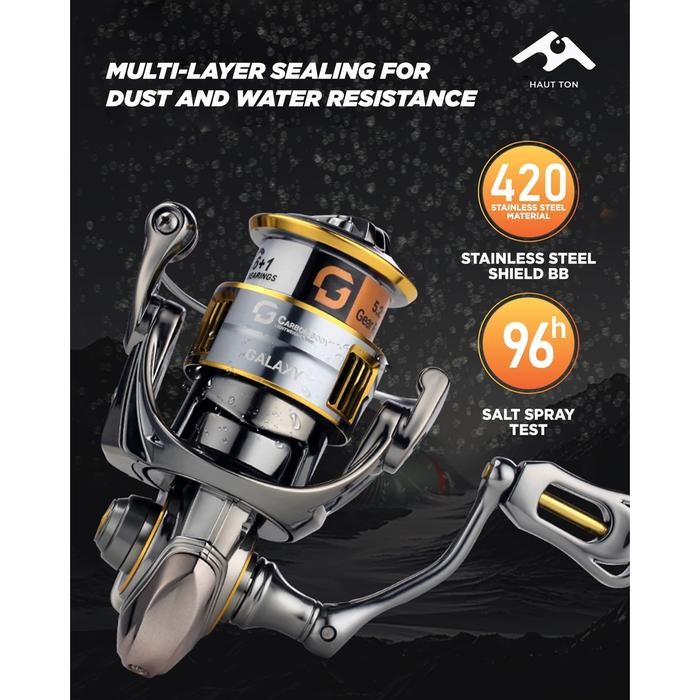 Reel SPINNING HAUTTON GALAXY (CARBON BODY LIGHTWEIGHT)