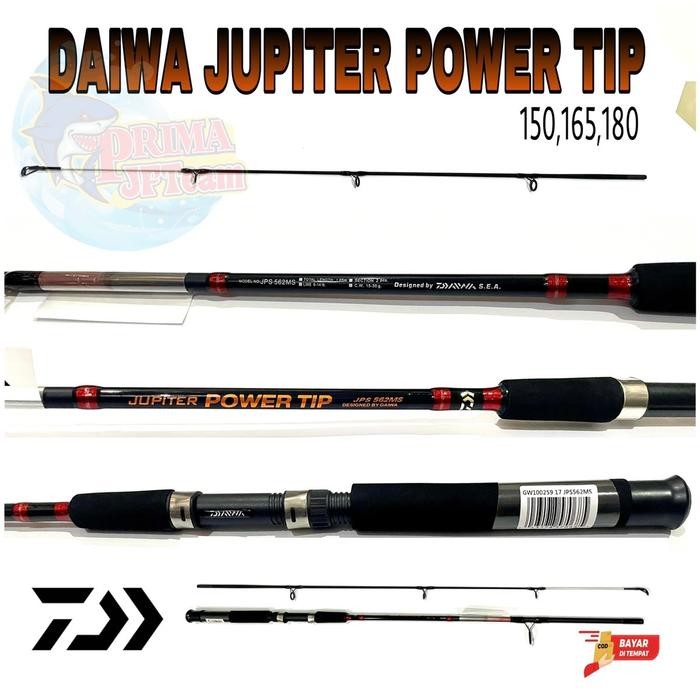 Joran Daiwa jupiter Power tip 150-165-180-210-240