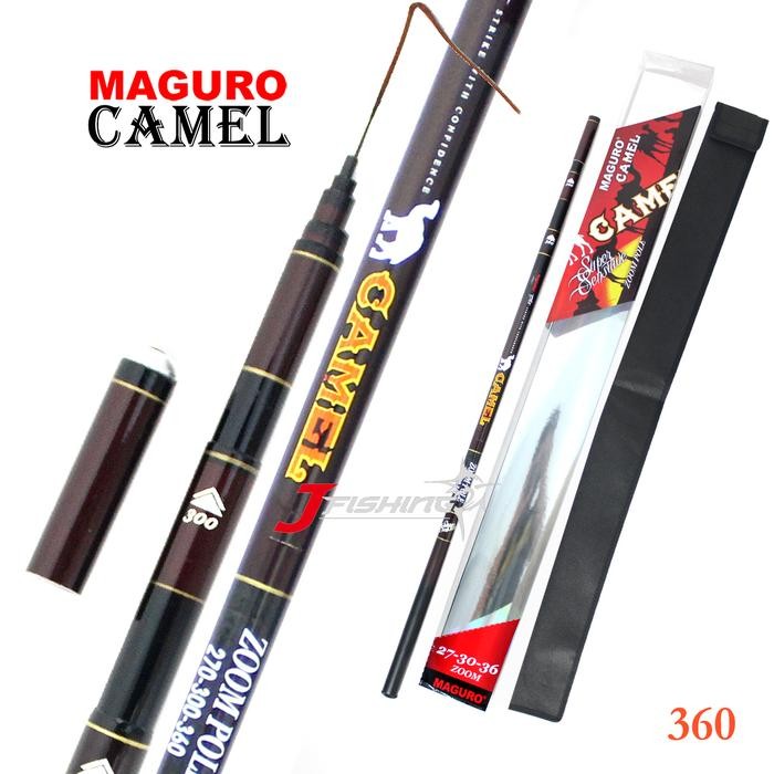 Joran Tegek MAGURO Camel 450 540 630 Carbon Keiryu Zoom Pole