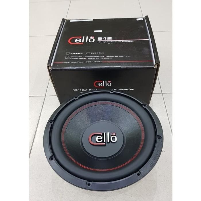Terlaris Subwoofer Cello S-12 Special Promo Super Quality