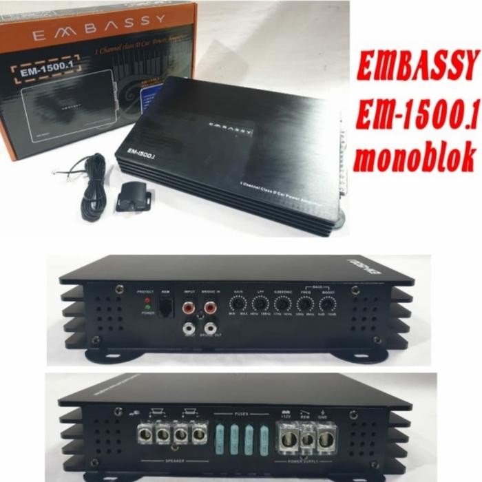 Terlaris Monoblok Embassy Em1500.1, Bagus