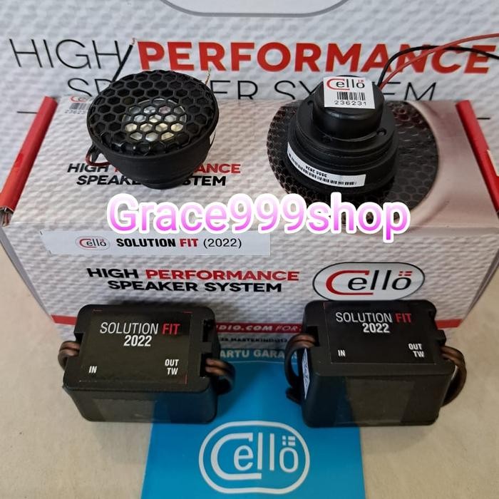 Terlaris Tweeter Fullrange Cello Solution Fit Original Cello