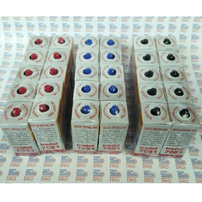 

Tinta Stempel Permanent / Premium / Tahan Air Trodat 7081