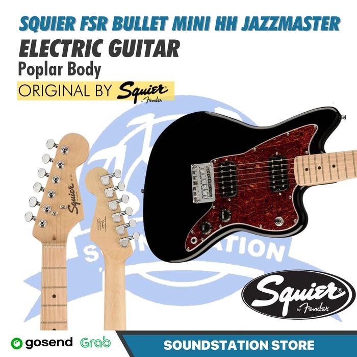 Squier FSR Bullet Mini HH Jazzmaster Electric Guitar