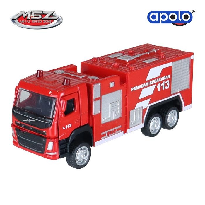 APOLO MSZ 1:43 VOLVO FM INDONESIAN FIRE TRUCK