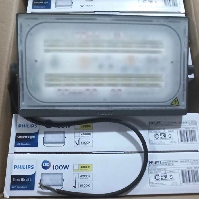 BVP174 WW-CW-NW 100W WB GREY LAMPU SOROT PHILIPS 100 WATT BVP 174 ORI