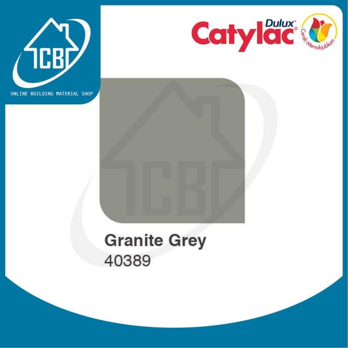 CAT TEMBOK DULUX CATYLAC GRANITE GREY 40389 - 5KG