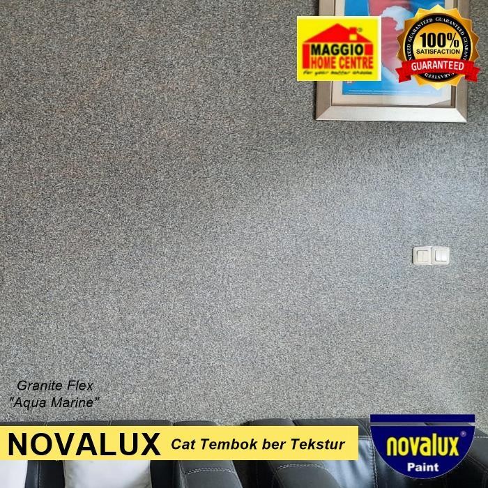 CAT TEMBOK MOTIF MARMER - CAT TEKSTUR OUTDOOR - TEKSTURE 4L - NOVALUX