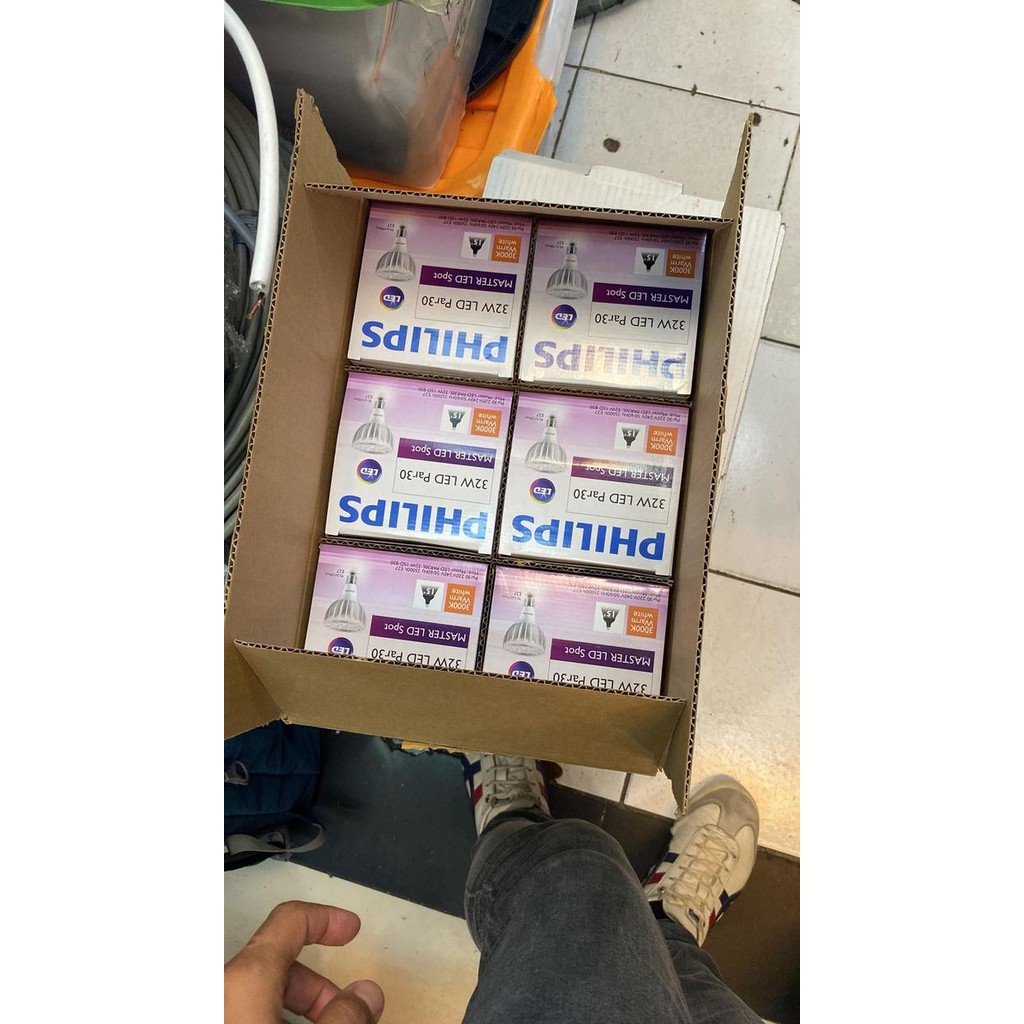 LAMPU PHILIPS MASTER LED PAR 30 - 32 WATT 3000K WARM WHITE