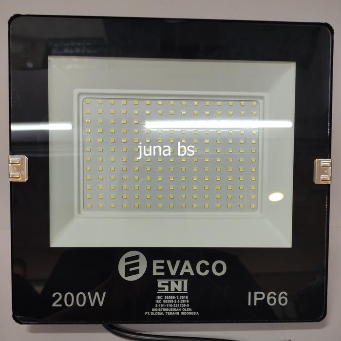 LAMPU TEMBAK SOROT 200W EVACO / LAMPU SOROT 200 WATT / KAP LAMPU SOROT