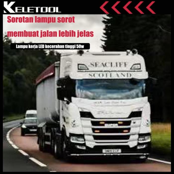 280WATT LAMPU TEMBAK SOROT TRUK OFF ROAD LAMPU SOROT LED TEMBAK 5 MATA SPOT SEBAR LIGHT DIPIMPIN